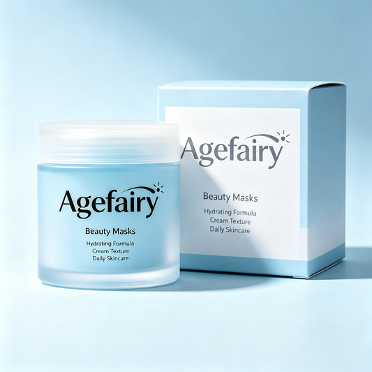 Agefairy Hydrating Cream Beauty Mask, Daily Skin Care Moisturizing Facial Mask, Soothing Nourishing Soft Cream Mask For All Skin Types