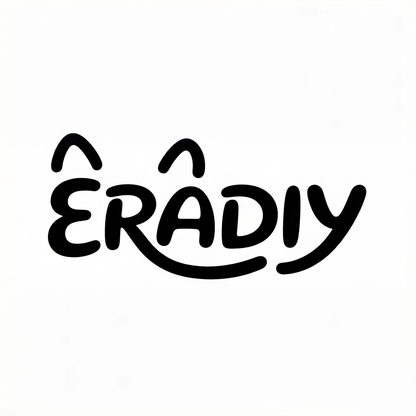 ERADIY Dog Chew Toys, Durable Rubber Bone Shaped Dog Toy for Teeth Cleaning, Squeaky Interactive Pet Toy for Medium Large Dogs