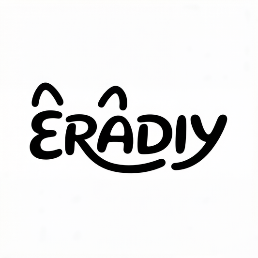 ERADIY Dog Chew Toys, Durable Rubber Bone Shaped Dog Toy for Teeth Cleaning, Squeaky Interactive Pet Toy for Medium Large Dogs
