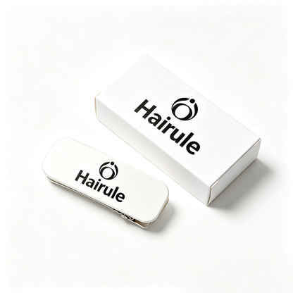 Hairule Women’s Classic French Hair Barrettes, Strong Hold Spring Hair Clips, 2‑Pack Daily Hair Accessories for Long Thick Hair