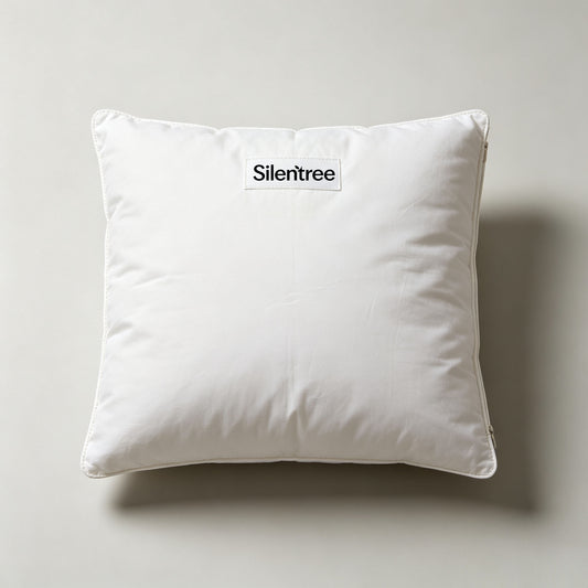 Silentree Square Throw Pillow Insert, Soft Fluffy Decorative Couch Pillow Stuffer for Sofa Bed Home Decor