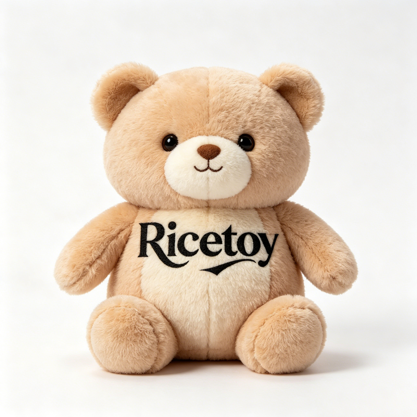 Ricetoy Soft Teddy Bear Plush Toy, Cute Stuffed Animal Plushie, Huggable Cuddly Bear for Kids & Adults, Perfect Gift for Birthdays, Valentine’s & Holidays