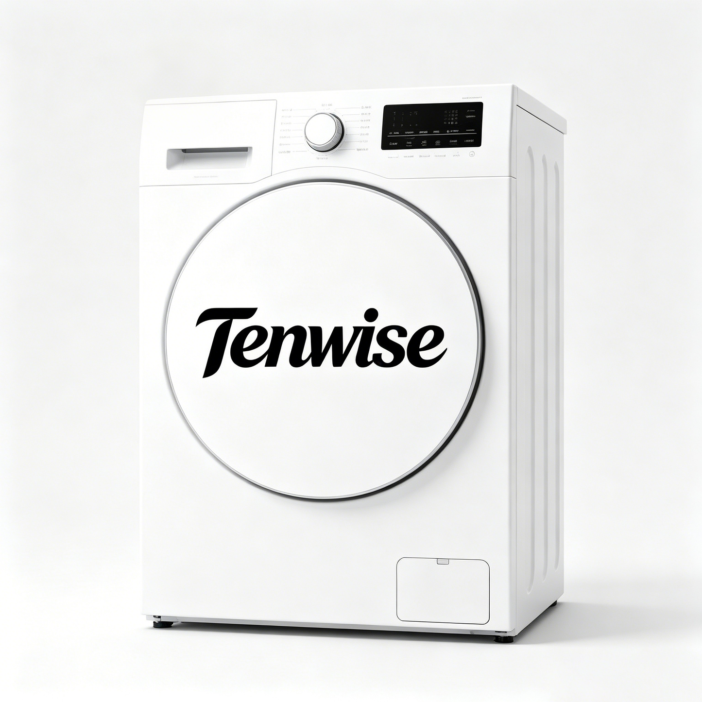 Tenwise Front Load Washing Machine, Multi-Function Digital Control Laundry Washer, Energy Efficient Quiet Operation Compact Washing Machine for Apartment, Family & Small Space
