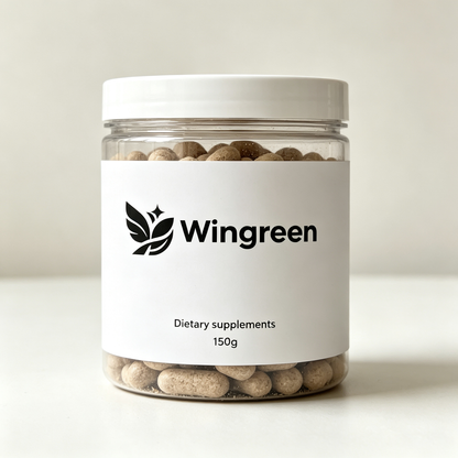 Wingreen Natural Dietary Supplement Capsules, Daily Wellness Support Herbal Capsules, 150g Premium Health Supplement for Adults