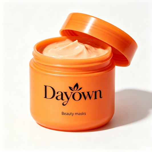 Dayown Hydrating Glow Beauty Mask, Deep Nourishing Facial Mask for Dry Dull Skin, Brightening Moisturizing Clay Mask, Minimize Pores & Improve Uneven Tone, At-Home Spa Skincare Treatment for All Skin Types