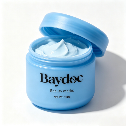 Baydec Hydrating Smoothing Beauty Mask, Deep Pore Cleansing Moisturizing Facial Mask for All Skin Types, Soothing Skin Care Mud Mask for Dry, Oily & Sensitive Skin