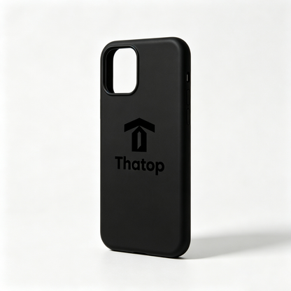 Thatop Silicone Phone Case, Soft Shockproof Mobile Phone Cover, Slim Matte Protective Case, Anti-Scratch Non-Slip Phone Shell for Smartphone