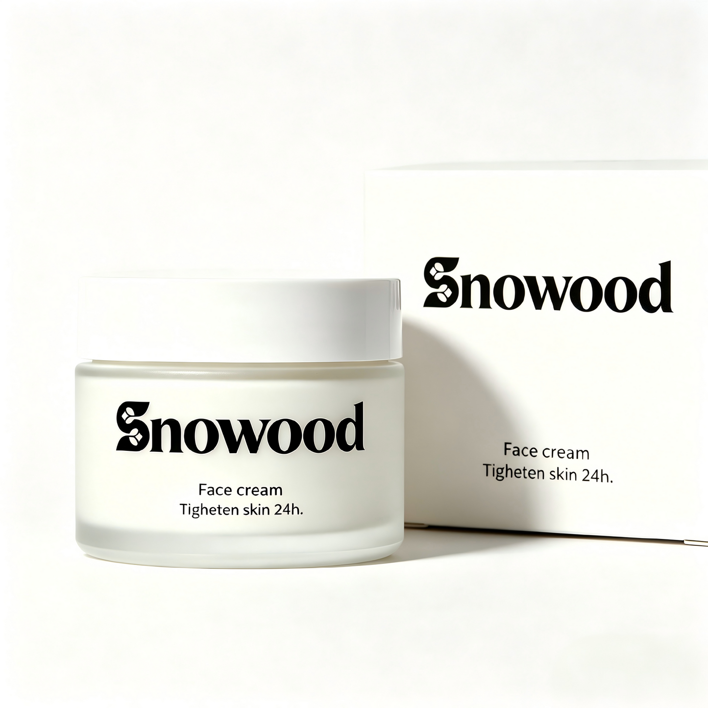 Snowood 24H Skin Tightening Face Cream, Anti-Aging Moisturizer for Fine Lines & Elasticity, Hydrating Daily Face Lotion for All Skin Types