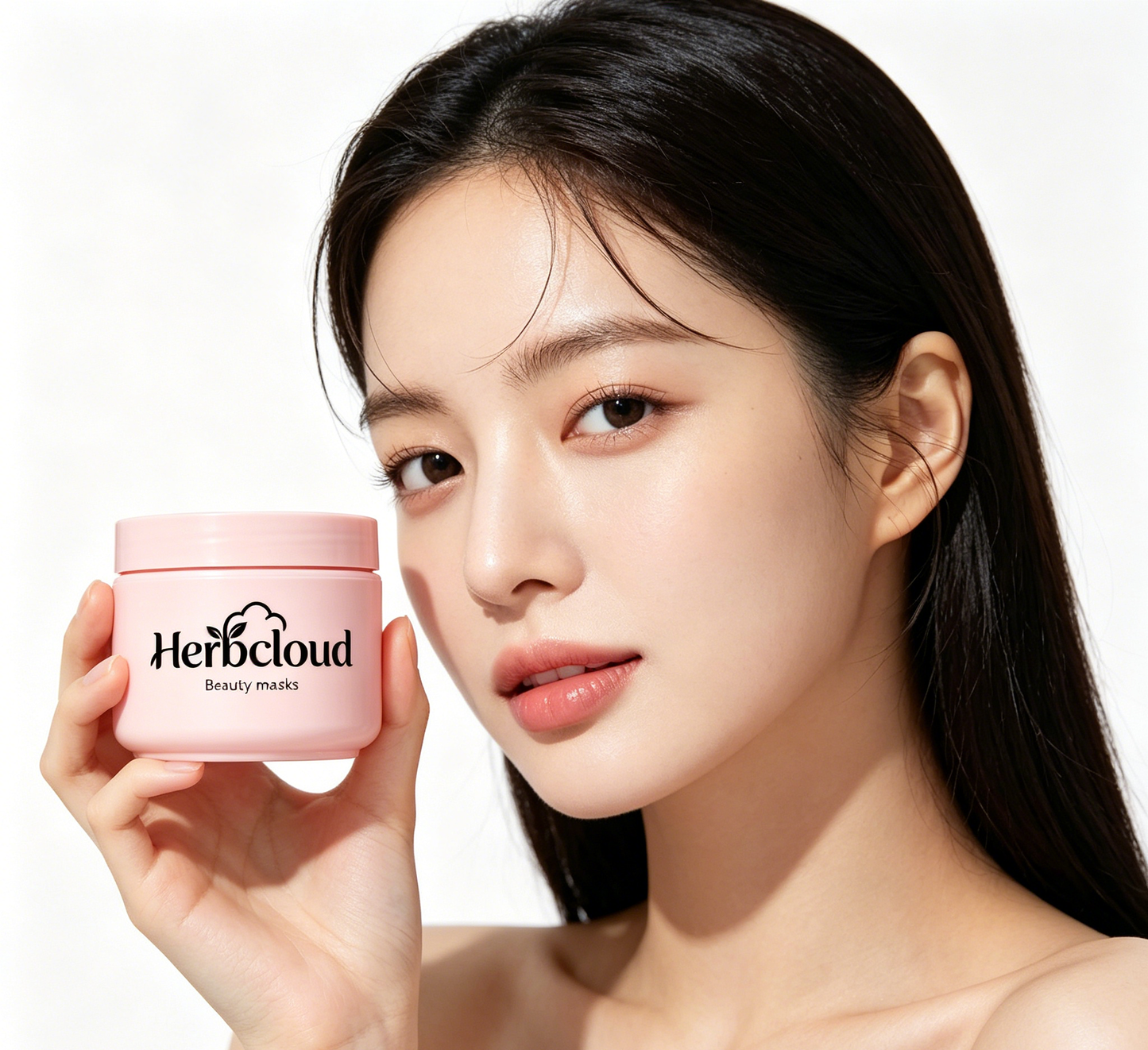 Herbcloud Hydrating Facial Beauty Mask, Deep Nourishing Moisturizing Face Mask for Dry & Dull Skin, Soothing Skincare Mask for All Skin Types
