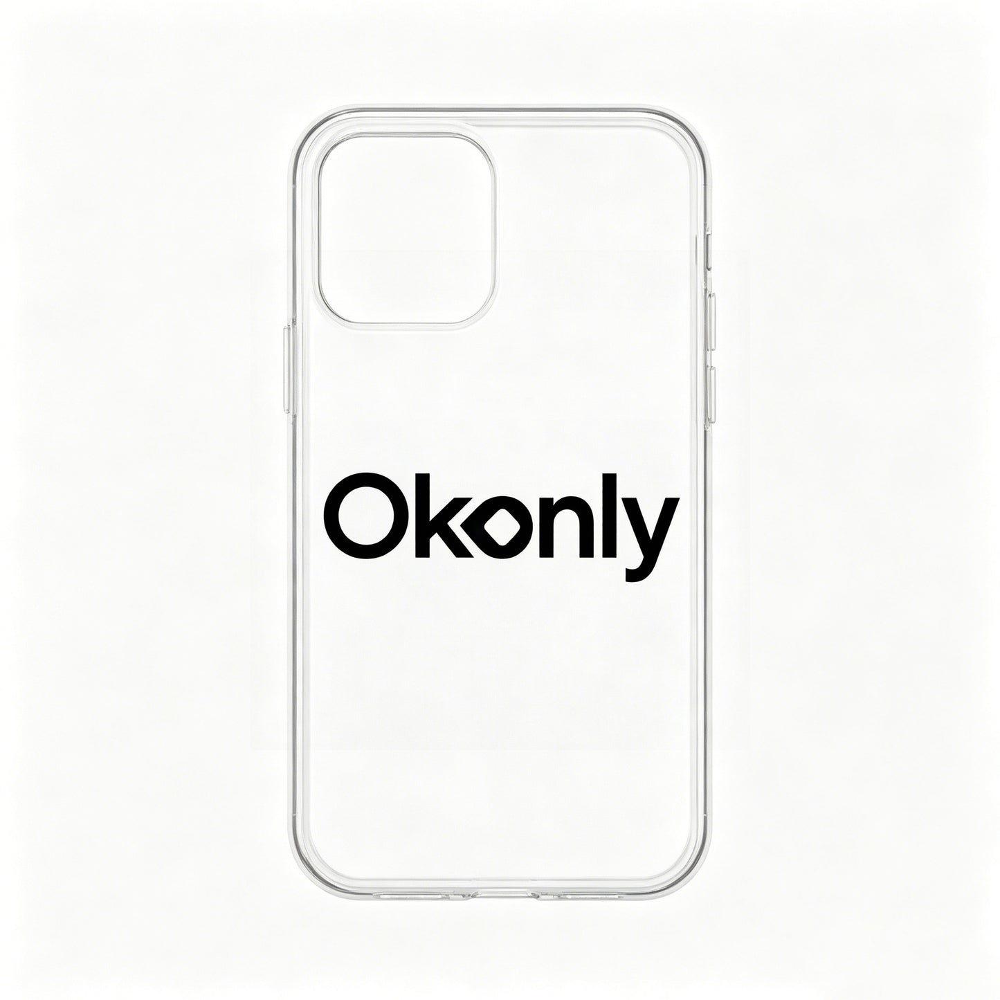 Okonly Clear Shockproof Phone Case, Slim Transparent Protective Cell Phone Cover, Anti-Yellow Soft TPU Bumper Case for Smartphone Daily Protection