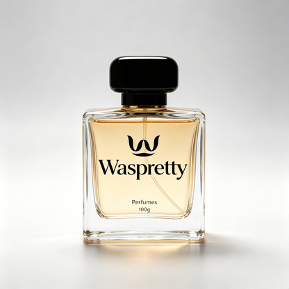 Waspretty Eau de Parfum for Men & Women, Long Lasting Fragrance, Classic Woody Scent, 100g, Luxury Glass Bottle Perfume for Daily Wear & Gift