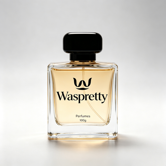 Waspretty Eau de Parfum for Men & Women, Long Lasting Fragrance, Classic Woody Scent, 100g, Luxury Glass Bottle Perfume for Daily Wear & Gift
