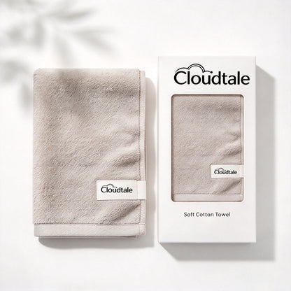 Cloudtale Ultra Soft Bath Towel, Highly Absorbent Quick Drying Towel, Lightweight Plush Towel for Bathroom Gym Travel Home Daily Use
