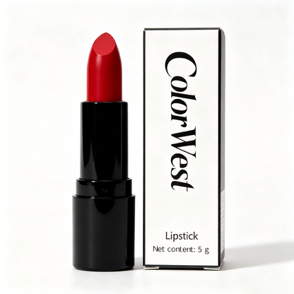 【ColorWest Lipstick】—— Bold & Timeless Lip Color Staple