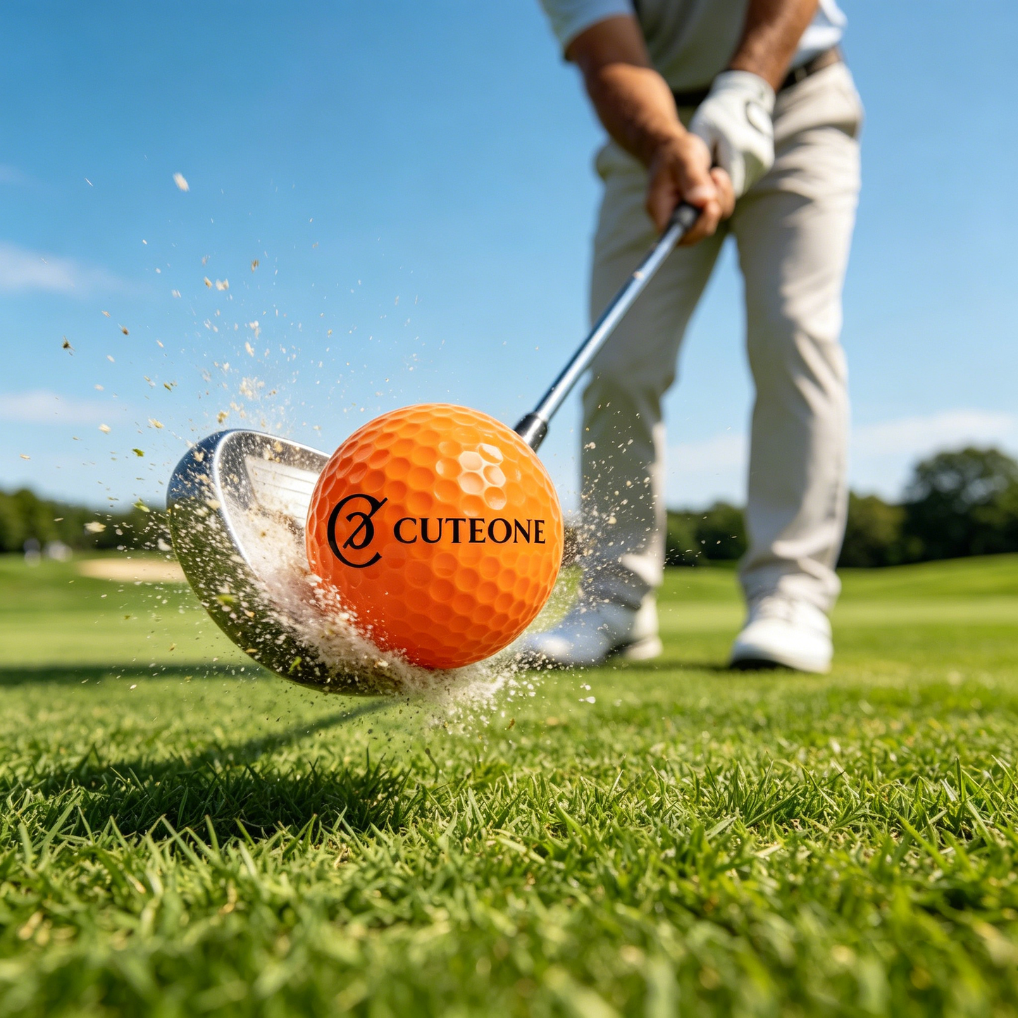C CUTEONE Premium Golf Balls, 12 Pack, High Distance & Soft Feel for Men Women All Skill Levels