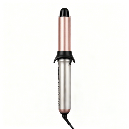HIYOUNG Professional Hair Curling Iron - 1.25" Ceramic Tourmaline Barrel, Fast Heat & Anti-Scald Design, Auto Shutoff, Perfect for Long-Lasting Beach Waves & Curls