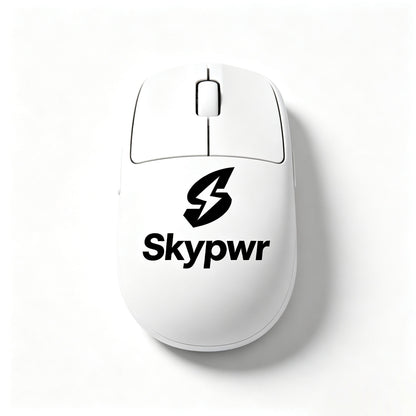 Skypwr Wireless Computer Mouse, Lightweight Ergonomic Wireless Mice, Silent Click Portable Wireless Mouse for Laptop Desktop PC Office Home Use