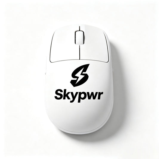 Skypwr Wireless Computer Mouse, Lightweight Ergonomic Wireless Mice, Silent Click Portable Wireless Mouse for Laptop Desktop PC Office Home Use