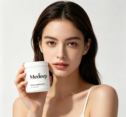 Medeep Daily Wellness Dietary Supplement Capsules, All Natural Non-GMO Premium Formula, Support Body Immune & Digestive Health