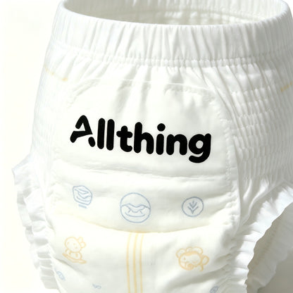 Allthing Baby Pull-Up Diapers, Ultra-Thin Breathable Disposable Training Pants, Soft & Leakproof for Boys and Girls