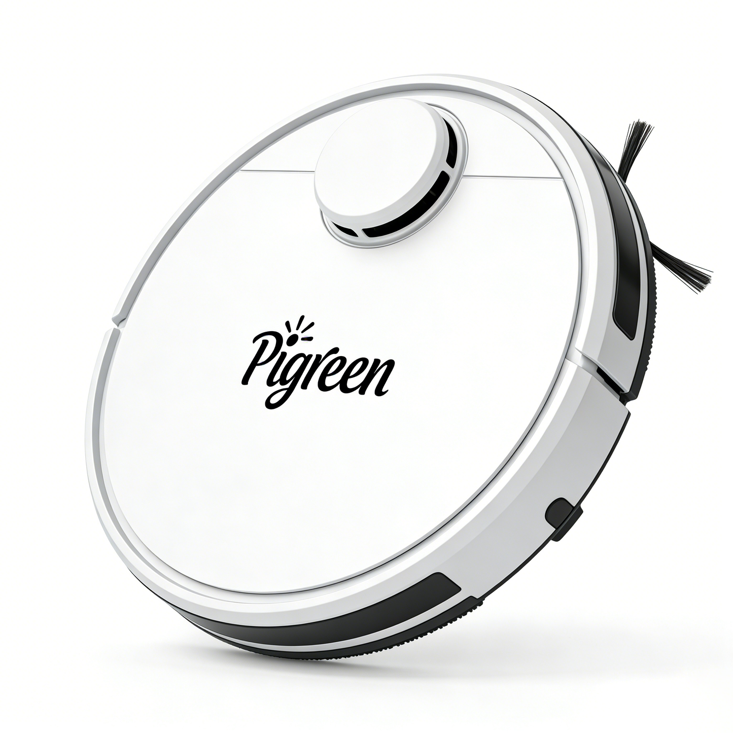 Pigreen Smart Robotic Vacuum Cleaner, LiDAR Navigation, 3000Pa Strong Suction, Self-Charging, App & Voice Control, Perfect for Pet Hair, Hard Floors & Carpets