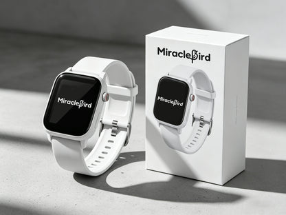 MiracleBird Smart Watch, Fitness Tracker with Heart Rate Sleep Monitor, Full Touch Screen Smartwatch for Android and iOS Phones, IP67 Waterproof Smart Watch for Men Women