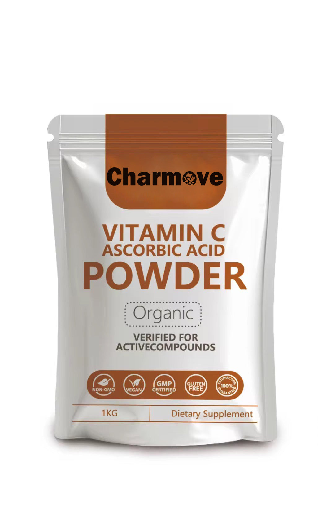 【Charmove Organic Vitamin C Ascorbic Acid Powder】—— High-Potency Immune Support & Antioxidant Boost