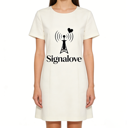 【Signalove Short Sleeve Shift Dress】—— Stylish & Versatile Wardrobe Essential