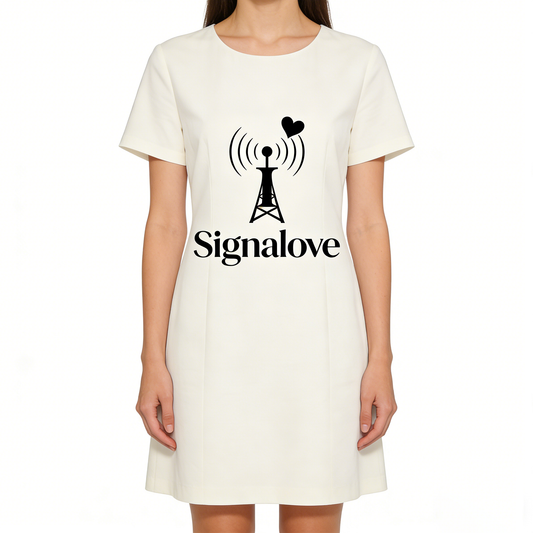【Signalove Short Sleeve Shift Dress】—— Stylish & Versatile Wardrobe Essential