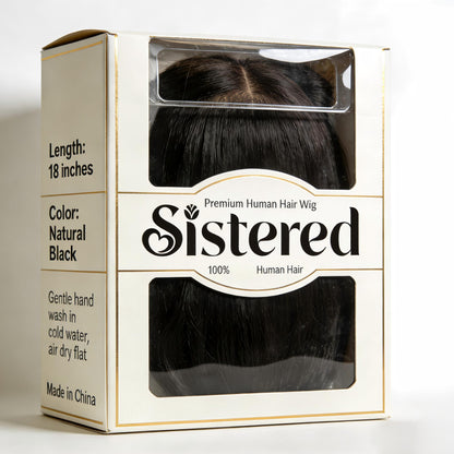 【Sistered Wigs】—— Natural & Luxurious Human Hair Solution