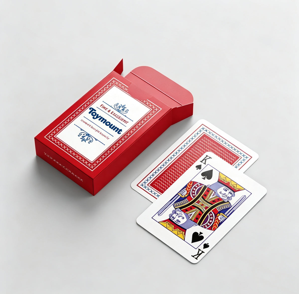 Toymount Standard Playing Cards, Classic Poker Cards for Card Games, Family Game Night, Party and Magic Tricks