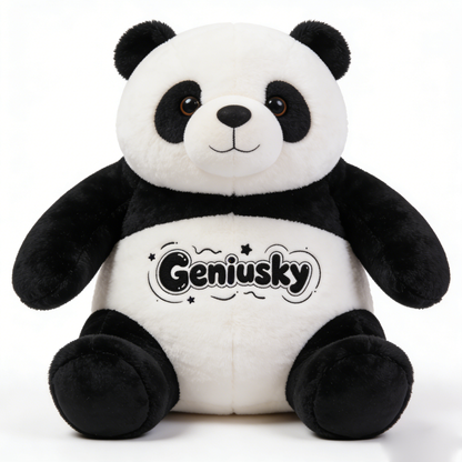 【Geniusky Panda Stuffed Toys】—— Cute & Soft Companion for All Ages