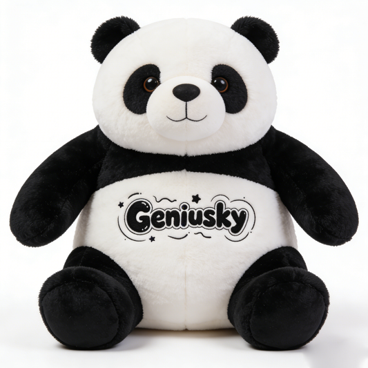 【Geniusky Panda Stuffed Toys】—— Cute & Soft Companion for All Ages