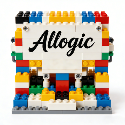 【Allogic Rainbow Construction Blocks】—— Creative Building & Learning Toy for Early Development