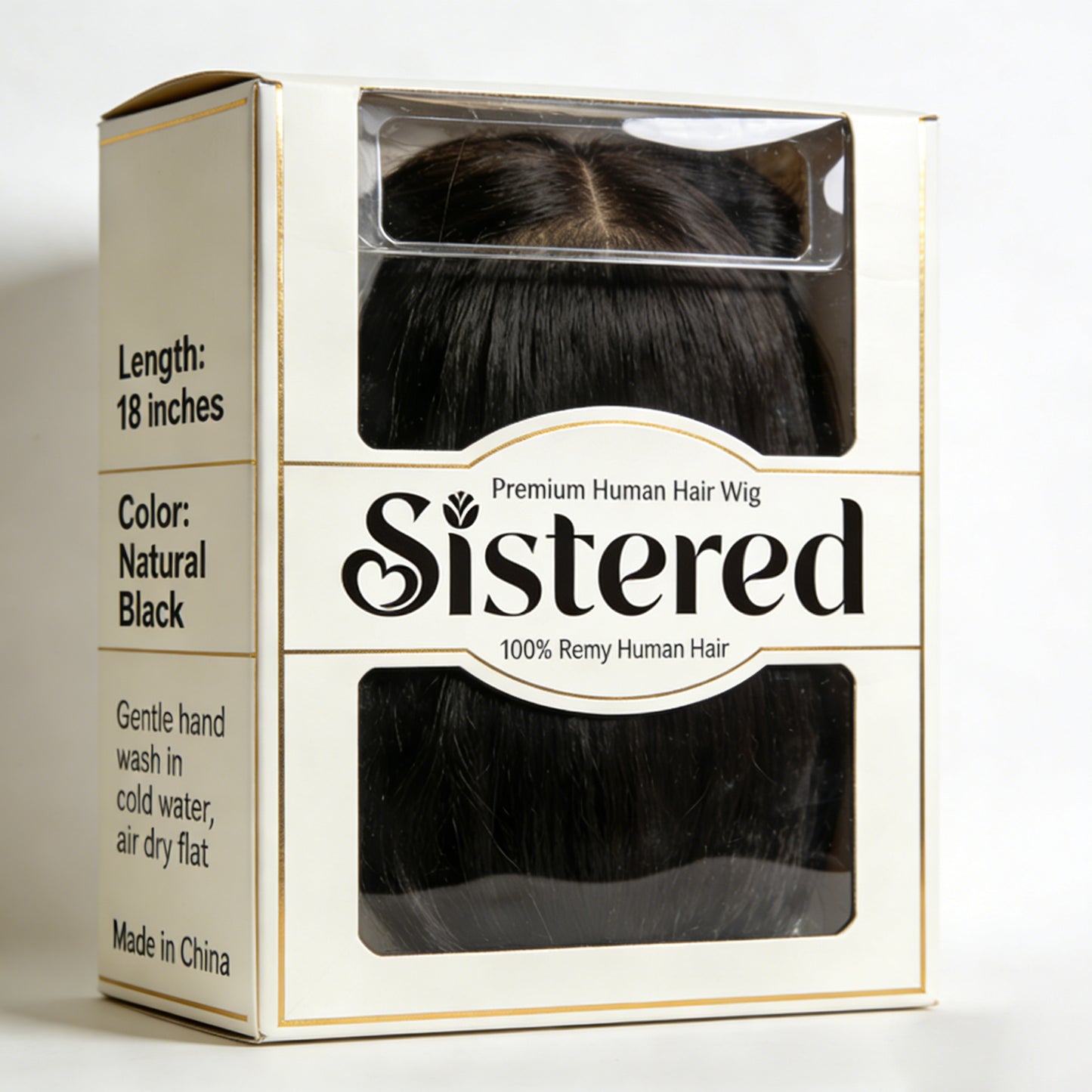 【Sistered Wigs】—— Natural & Luxurious Remy Human Hair Solution