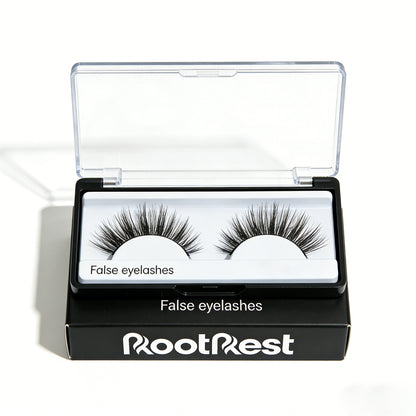 【RootRest Wispy False Eyelashes】—— Elevate Your Eye Makeup with Bold, Natural Glamour