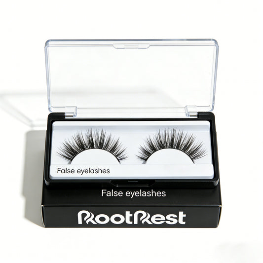 【RootRest Wispy False Eyelashes】—— Elevate Your Eye Makeup with Bold, Natural Glamour