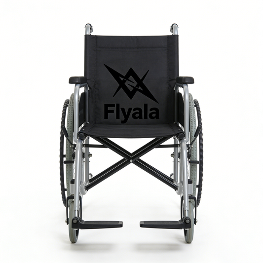 【Flyala Manual Wheelchair】—— Reliable Mobility Solution for Daily Comfort & Independence