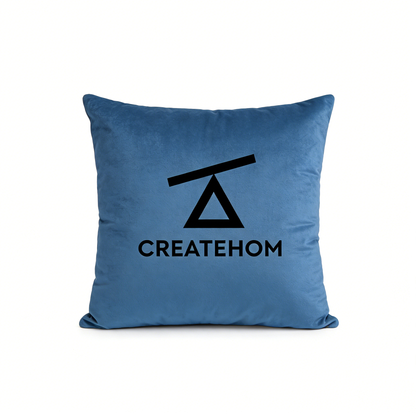 【CREATEHOM Velvet Decorative Throw Pillow】—— Soft Accent for Stylish Living Spaces