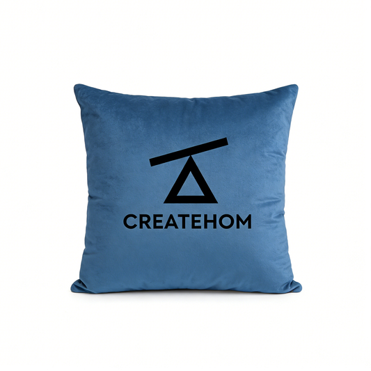【CREATEHOM Velvet Decorative Throw Pillow】—— Soft Accent for Stylish Living Spaces