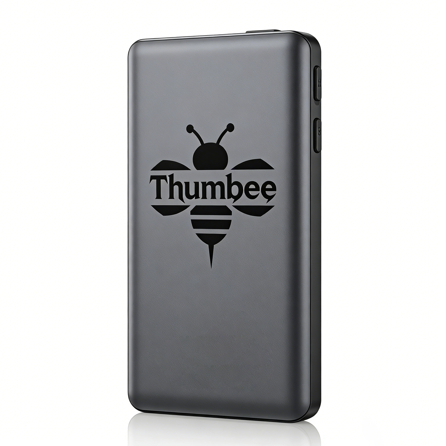 Thumbee Portable Charger, Slim Fast Charging Power Bank, High Capacity External Battery Pack with USB-C & USB-A Ports, Lightweight Portable Phone Charger