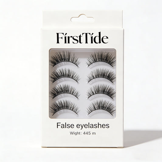 【FirstTide Wispy False Eyelashes】—— Create Effortless, Natural Glamour for Every Look