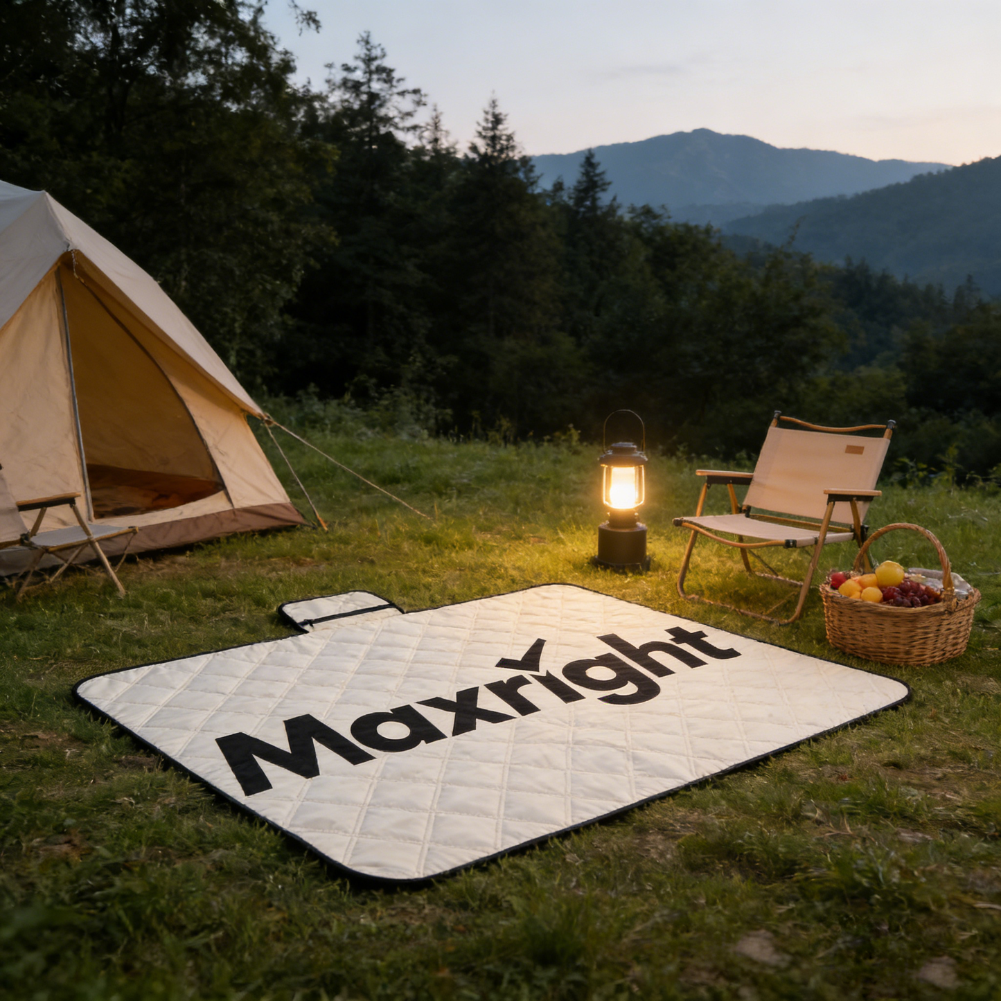 【Maxright Portable Picnic Blanket】—— Ultimate Companion for Outdoor Adventures & Family Gatherings