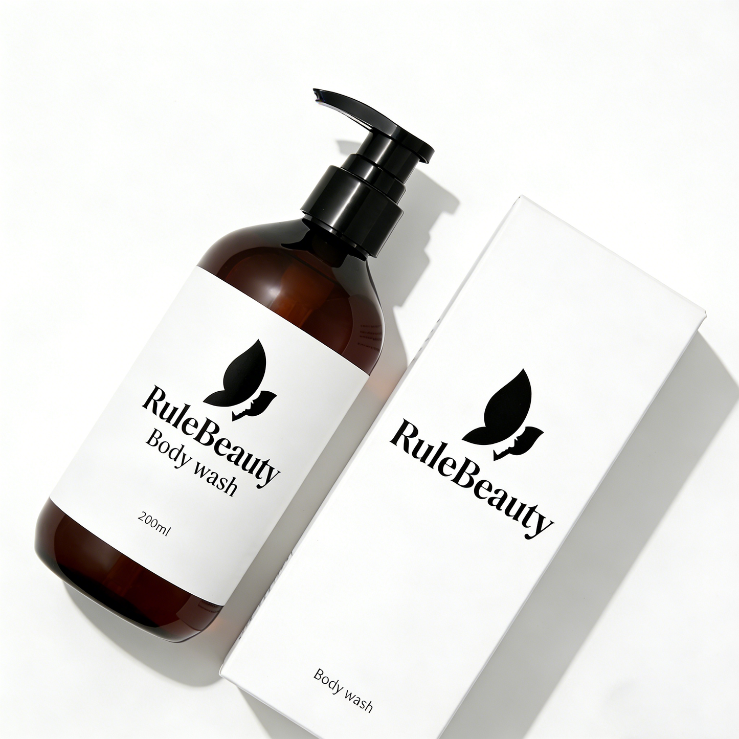 RuleBeauty Nourishing Body Wash, Gentle Hydrating Cleanser for Sensitive Skin, Daily Moisturizing Shower Gel with Natural Botanicals, Sulfate-Free & Paraben-Free, Soft & Glowing Skin for All Skin Types