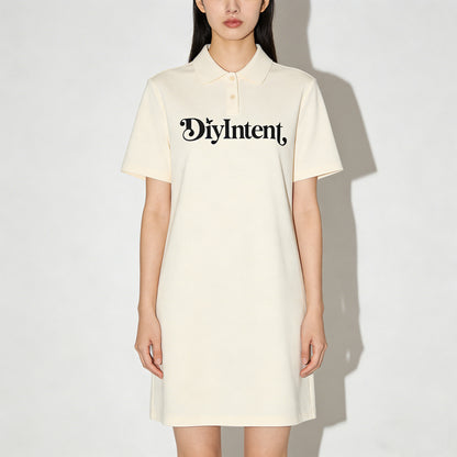 【DiyIntent Polo Dress】—— Casual Choice of Comfort & Minimalist Style