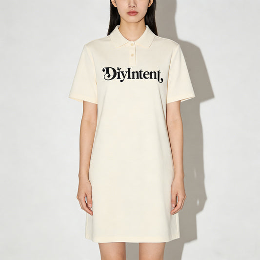 【DiyIntent Polo Dress】—— Casual Choice of Comfort & Minimalist Style