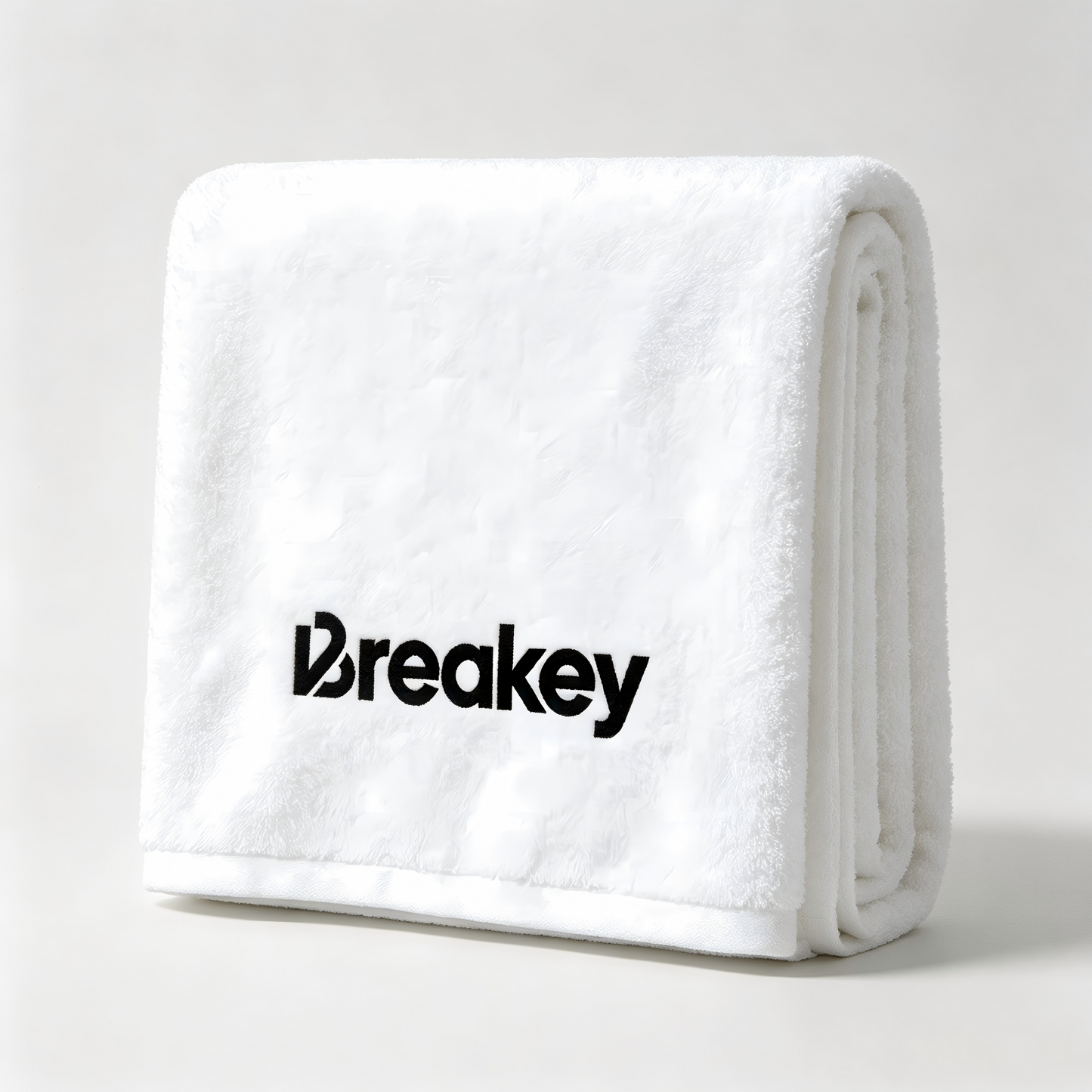 Breakey Premium Cotton Bath Towel, Ultra Soft Absorbent Quick-Drying Towel for Bathroom, Hotel & Spa, White