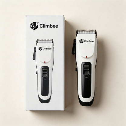 Climbee Cordless Hair Clippers for Men, Rechargeable Electric Hair Trimmer, Professional‑Grade Home Haircut Grooming Kit with Adjustable Cutting Length
