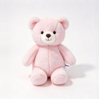 Drfeast Cute Pink Teddy Bear Plush Toy, Soft Stuffed Animal Bear Plush Pillow for Kids Gift Home Decoration