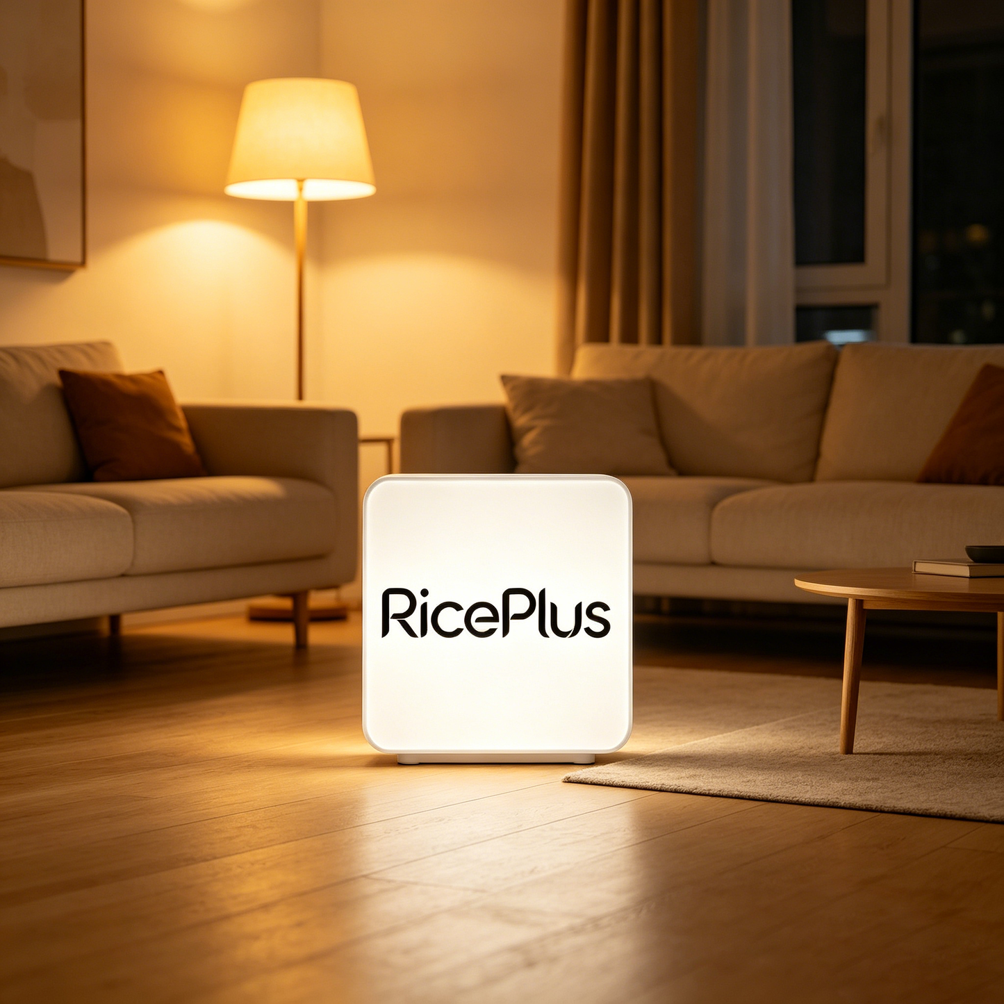 【RicePlus Square Luminaries Sign】—— Versatile Decorative Lighting for Warm & Modern Spaces